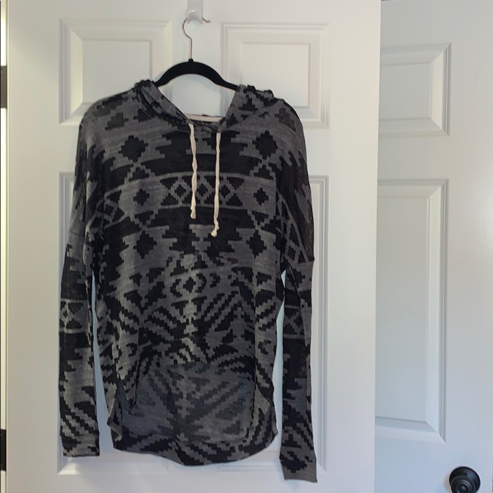 Hollister Aztec hoodie